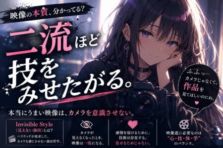「このカメラ、上手いですね。」その一言で、私は少し残念な気持ちになる。